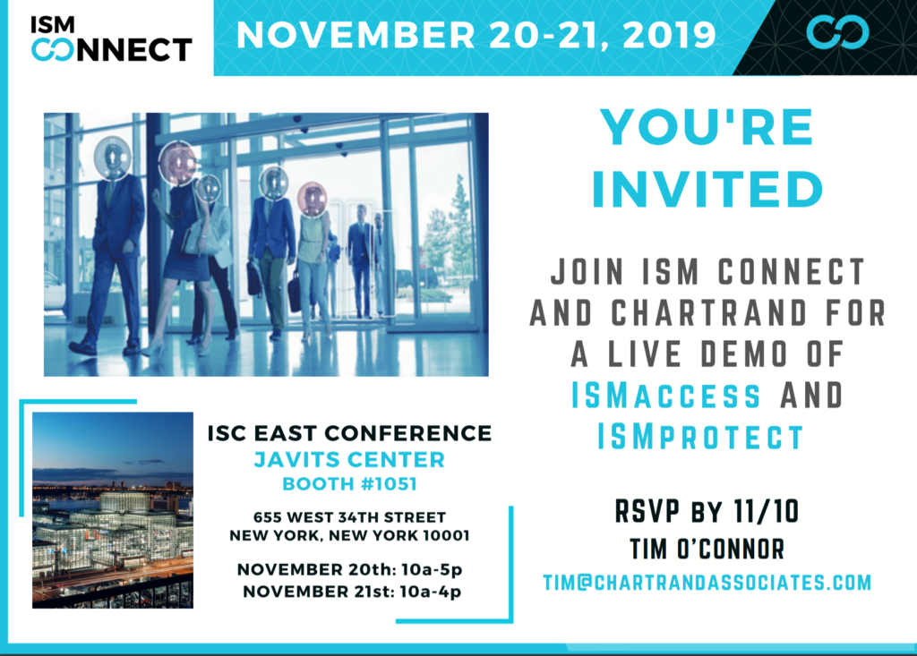 Join ISM Connect & Chartrand Associates at ISC East Conference 